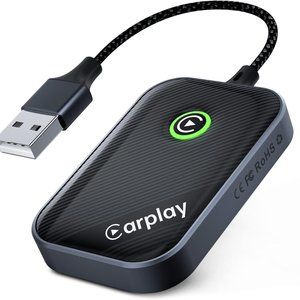 ITIDU Wireless CarPlay Adapter Designed for Cars w/Factory Wired Apple CarPlay